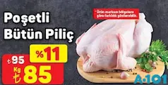 POŞETLİ BÜTÜN PİLİÇ KG
